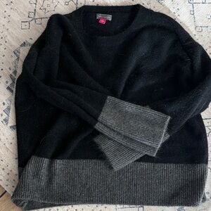 Vince Camuto Charcoal Knit Sweater